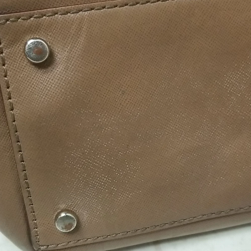 KATE SPADE large leather carryall tote bag satchel
